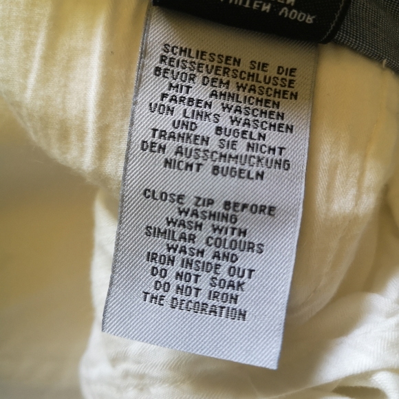 Off-white low rise straight jeans - Picture 14 of 14